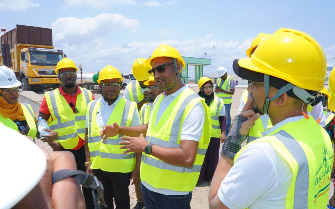 Members of the press visit bagamoyo sugar factory in Makurunge, Bagamoyo